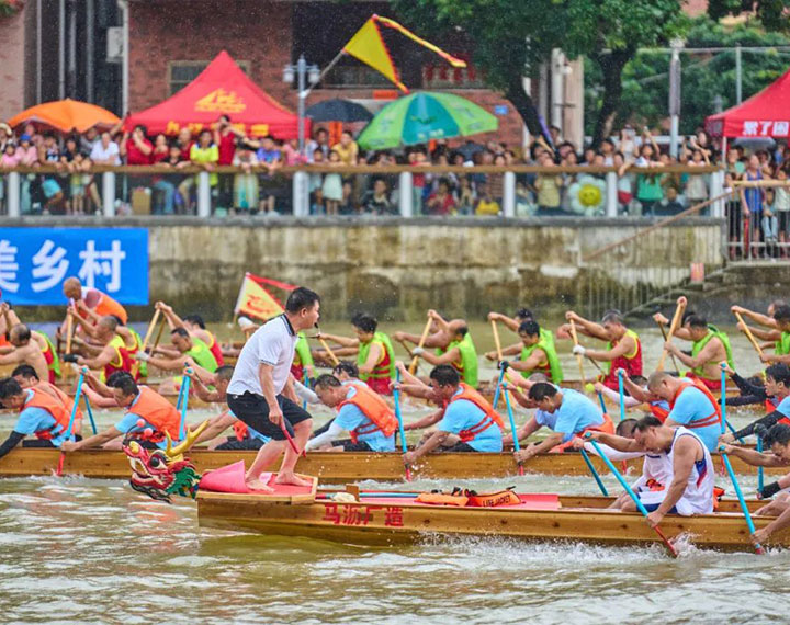 龙舟竞渡·清新偕行丨龙舟竞渡庆端午，尊龙凯时人生就是搏清新助力